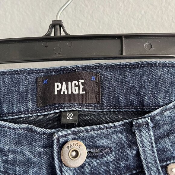 Paige Denim Lennox Slim FIt Jeans in Dorset Blue Size 32 Men's - Picture 4 of 11